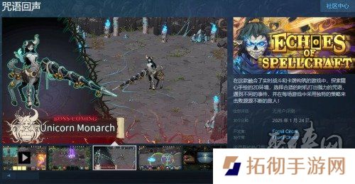 国产肉鸽卡牌游戏《咒语回声》正式上线