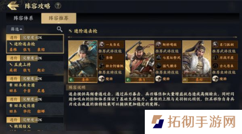 战地无疆阵容搭配推荐 战地无疆最强阵容搭配攻略