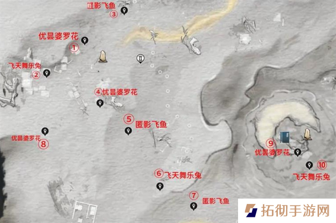 燕云十六声河西蹊跷全收集位置图图三