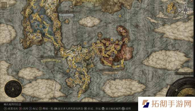 艾尔登法环地图全貌图高清图三