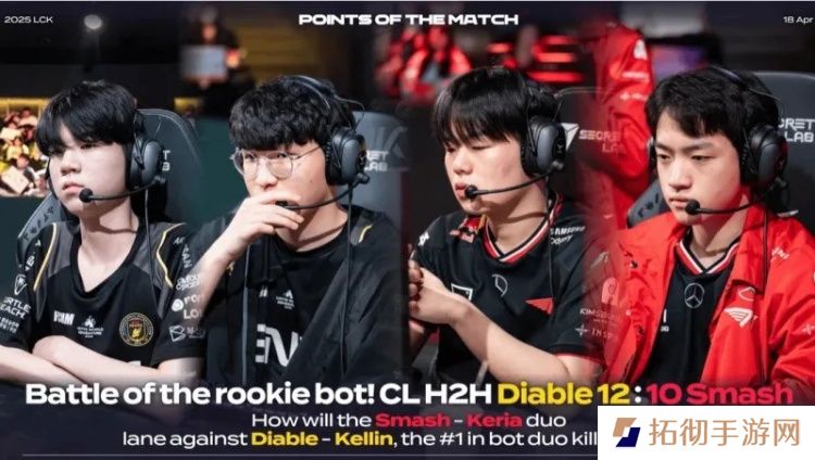 LCK导播贴出Smash和Diable交手记录：次级时期Smash10胜12负